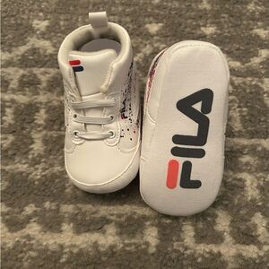 Pre-walker boy Fila shoes!